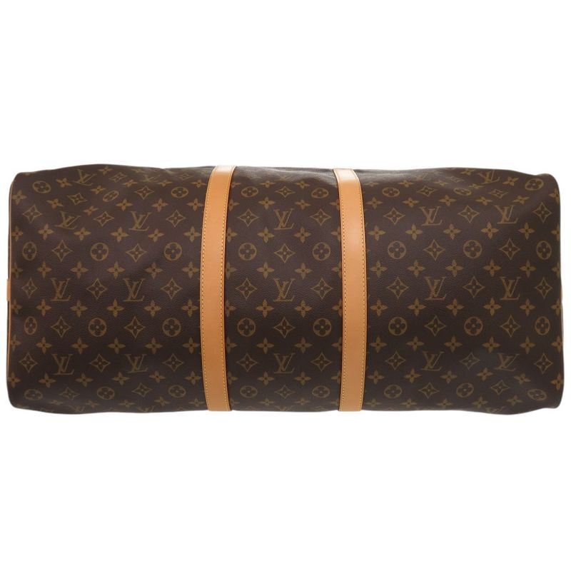 Louis Vuitton Keepall Bandoliere 60 Monogram M41412 Monogram Canvas Brown