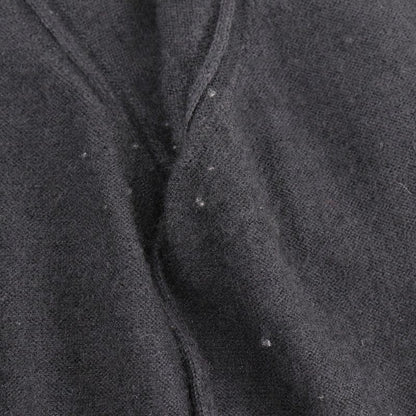 Hermes Zip-up Cashmere And Cotton Black Women's Cardigan