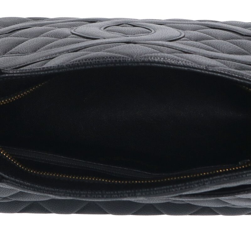 Chanel A01804 Coco Mark Caviar Skin Reissue Tote Bag Women