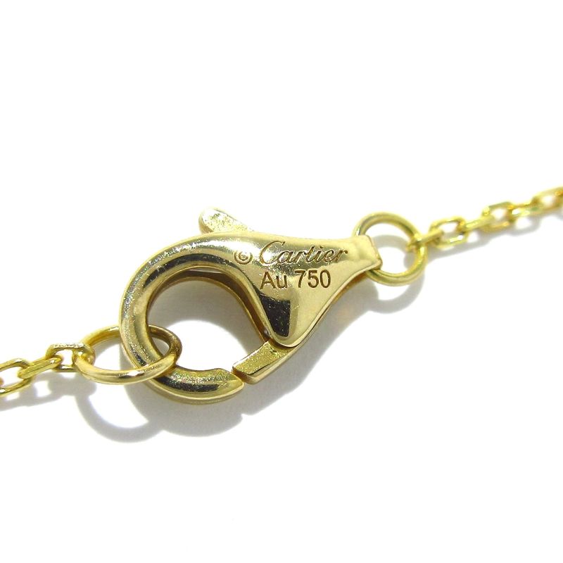 Cartier Necklace Amulet De Cartier Necklace XS 18K Yellow Gold White Mother-of-p