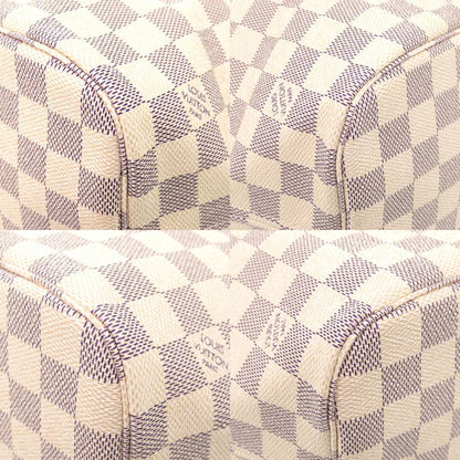 Louis Vuitton Neverfull MM Damier Azure N51107 Tote Bag LV 0562 Louis Vuitton
