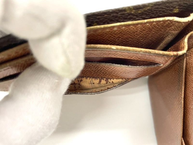 Louis Vuitton Monogram Portefeuille Multiple Compact Wallet M60895 Brown Made
