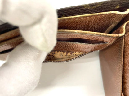 Louis Vuitton Monogram Portefeuille Multiple Compact Wallet M60895 Brown Made