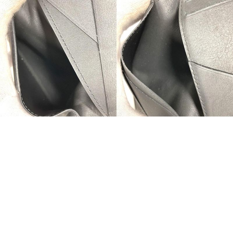 Louis Vuitton Card Case Organizer De Poche M69979 Grained Leather Noir Black