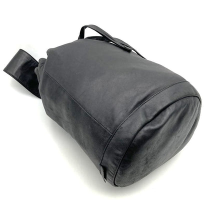 Gucci 003 0257 Bon Sac One Shoulder Body Bag With Vintage Pouch Leather Black