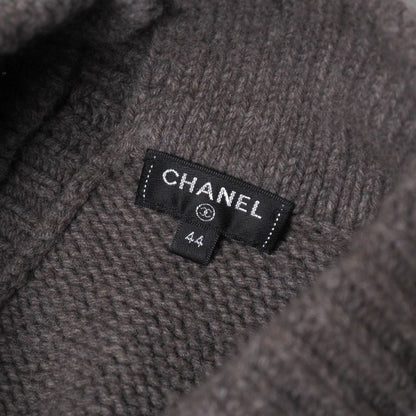 Chanel Dress Size 44 P62 Seventh Sleeve Flared Sleeves Knit Dress Gripore