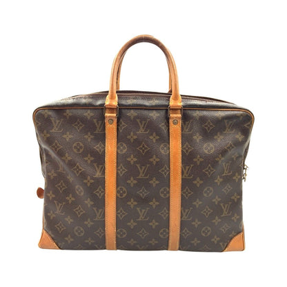Louis Vuitton Monogram Porte Document Voyage Business Bag M53361 Brown