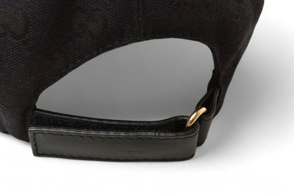 Gucci Baseball Cap Hat Gucci GG Black Red Green 200035 Kqwbg 1060 Size M 58cm