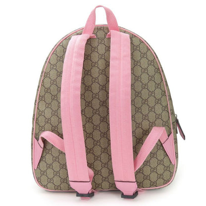 Gucci Backpack Daypack 433578 Yuko Higuchi Childrens GG Supreme Canvas Beige