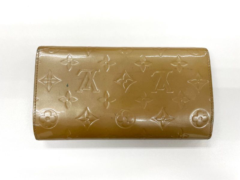 Louis Vuitton Monogram Vernis Porte Trésor International Long Wallet M91163