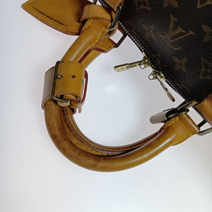 Louis Vuitton Monogram Keepall Bandouliere 55 Boston Bag M41414 Brown