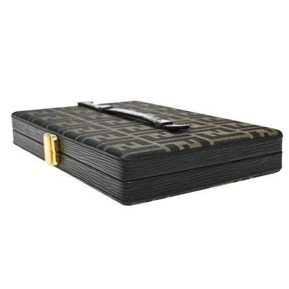 Fendi Handbag Logo Zucca Pattern Clutch Bag 70ka700