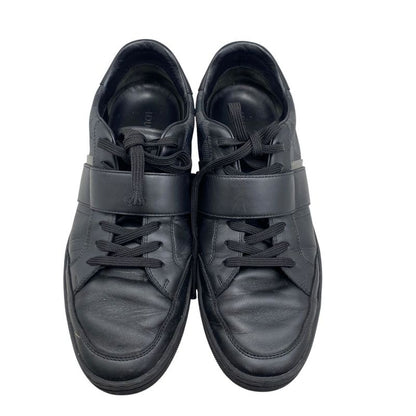 Em0441 Louis Vuitton Graphite Low Cut Sneakers Size 7 Preowned