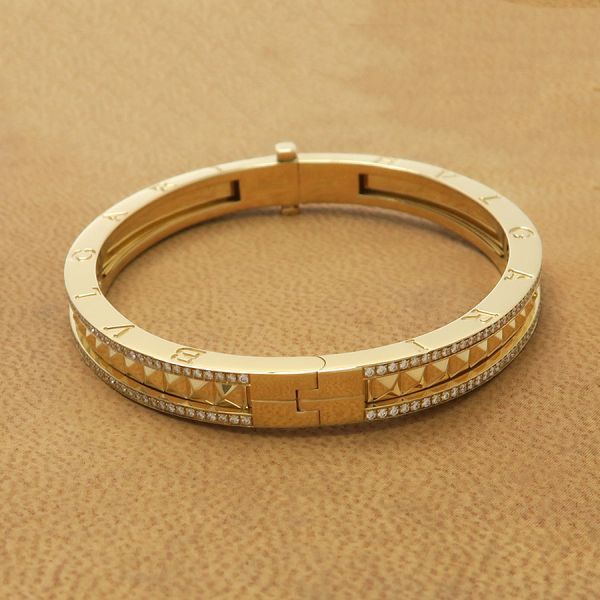 Bulgari B Zero One Lock Diamond Bracelet