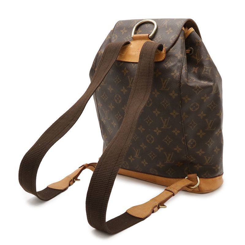 Louis Vuitton Monogram Montsourisgm Backpack Sac Rucksack Shoulder Bag M51135