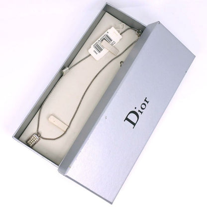 [dior] Christian Dior Trotter Rhinestone Ladies 8.7g Necklace