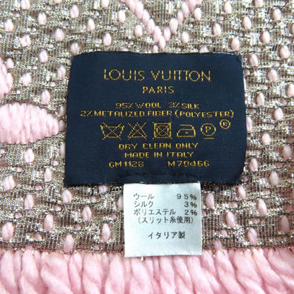Louis Vuitton 2018 M70466 Logomania Silk Blend Rose Ballerine Monogram Scarf