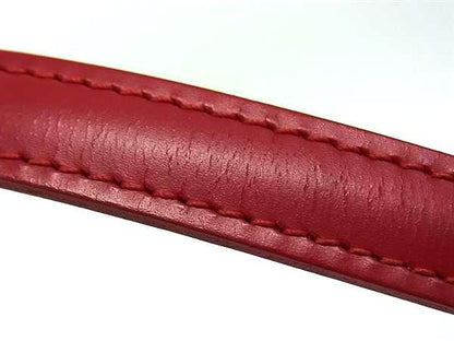 Louis Vuitton Leather Bag Shoulder Strap Crossbody Shoulder Women's Red Fj2483