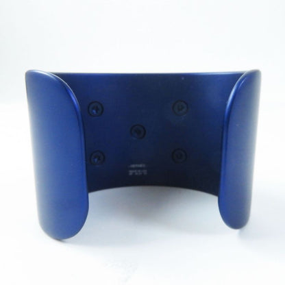 Hermes Collierd Chien Blue Ankle Alumium Bangle T2 With Box And Storage Bag