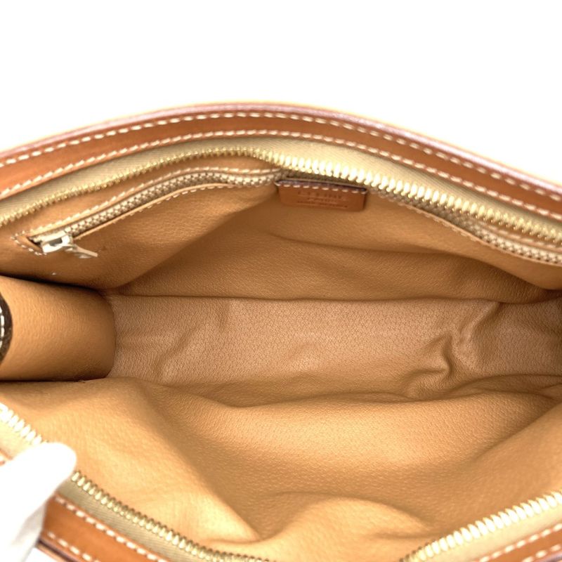 Celine M95 Clutch Bag Second Bag Pouch Macadam PVC Brown Ladies Men Fashion