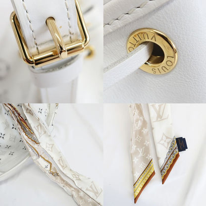 Louis Vuitton Noe PM LV Broderie--anglais-shoulder-bag M20740 White