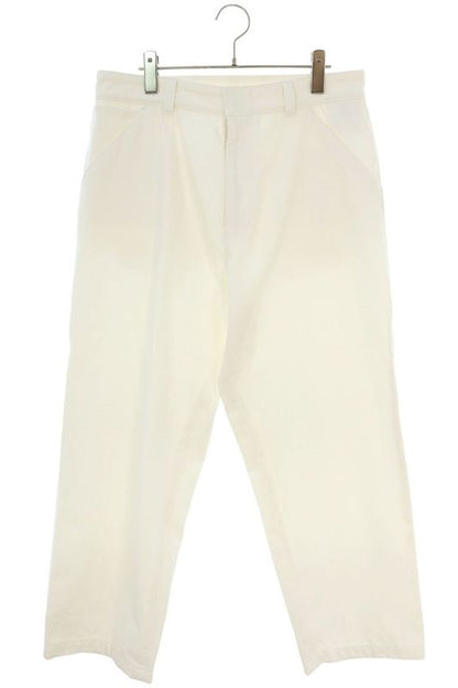 Prada 24SS Gep382 Logo Plate Bull Denim Pants Men's 48