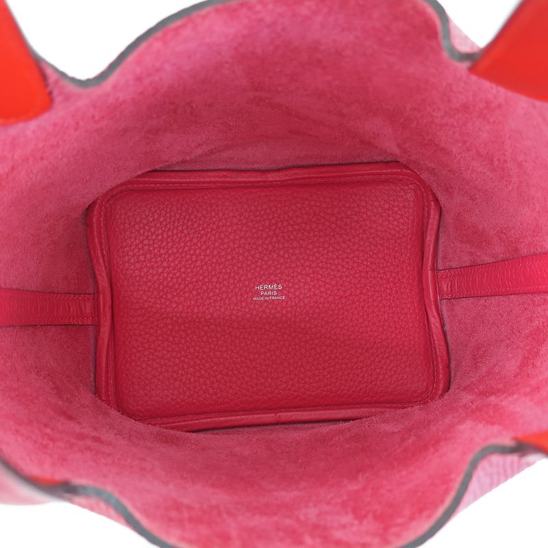 Hermes Picotin Rock PM Eclat Rose Mexico