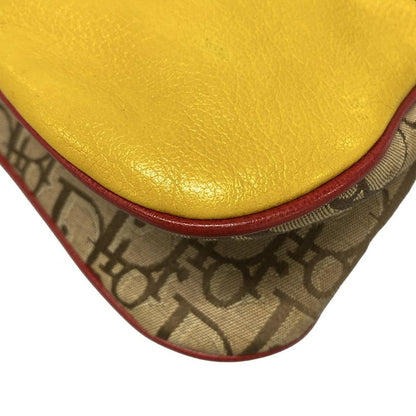 Dior/christian Dior Shoulder Bag Rasta Beige X Yellow X Multi Leather