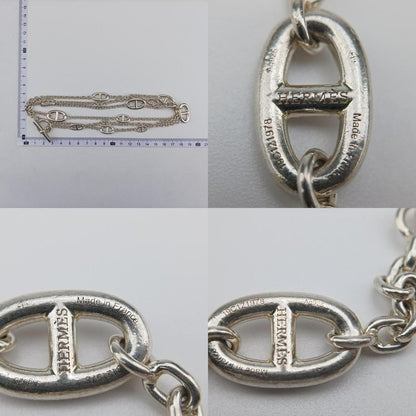 Hermes Farandole Chaine D'ancre Argente Silver Ag92519c121978