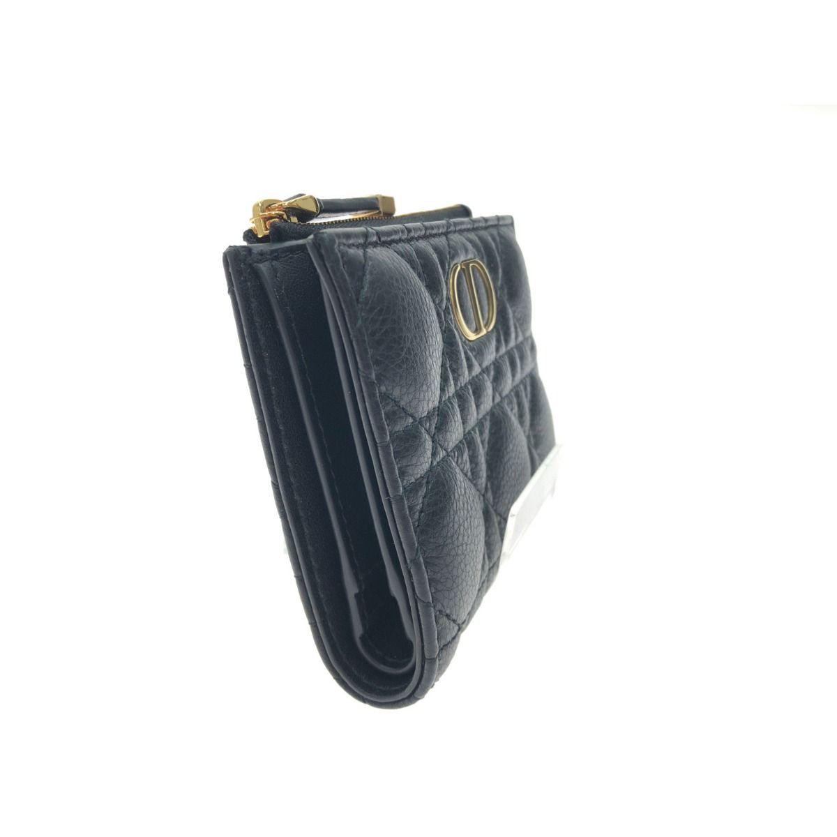 Christian Dior Bifold Wallet Dior Caro Dahlia Wallet Cannage S5173uwhc