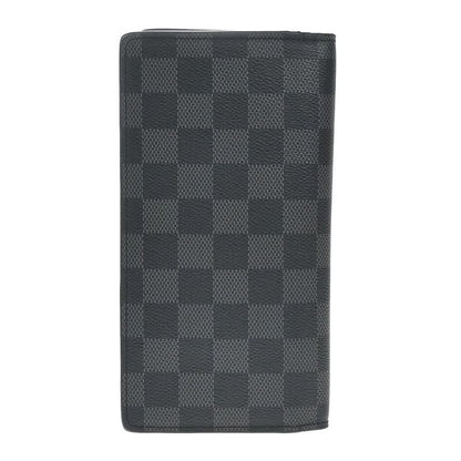 Louis Vuitton Portefeuille Folding Billfold Damier Graphite N62227 64ka828