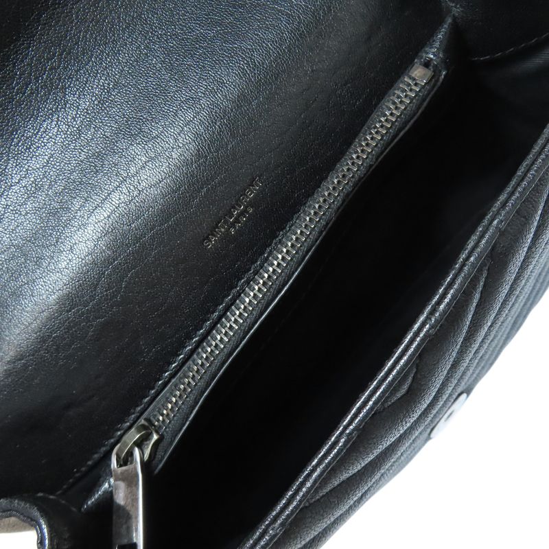 YVES Saint Laurent Yves Saint Laurent Cassandra Shoulder Bag Leather Women