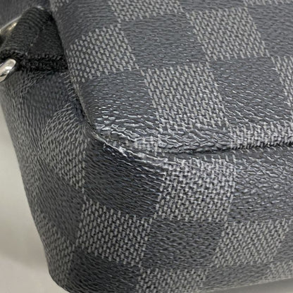 Louis Vuitton Body Bag Damier Graphite Avenues Ring Bag N41719 Black Men's