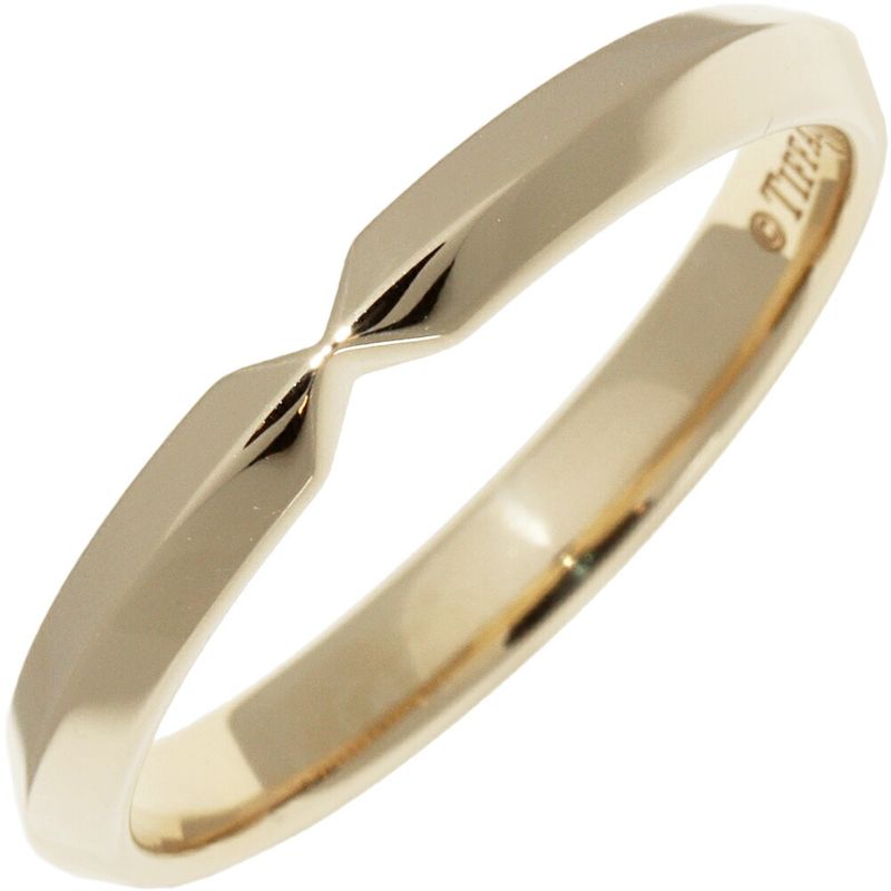 Tiffany & Co Ring 18K Yellow Gold Nesting Narrow Band Ring
