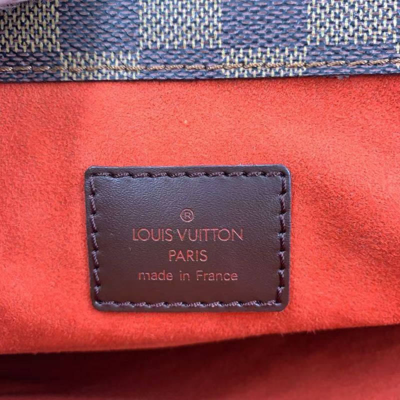 Louis Vuitton Paris Ori PM Damier Ebene Damier Ebene Leather × PVC Brown Tote