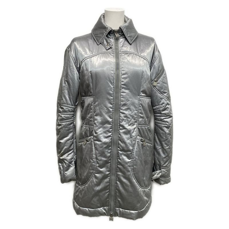 Chanel Coat Size 36 S Women's Sport Line P24104 Gray Sleeve Pockets / Long