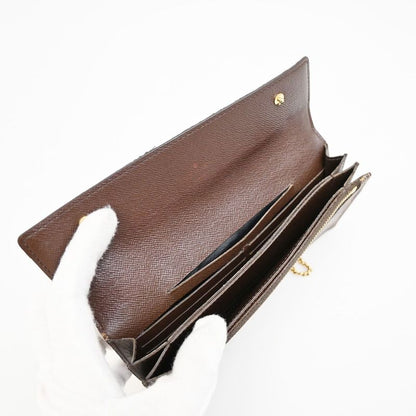 Louis Vuitton Long Wallet Damier Portefeuille Accordion Fold Wallet N60002