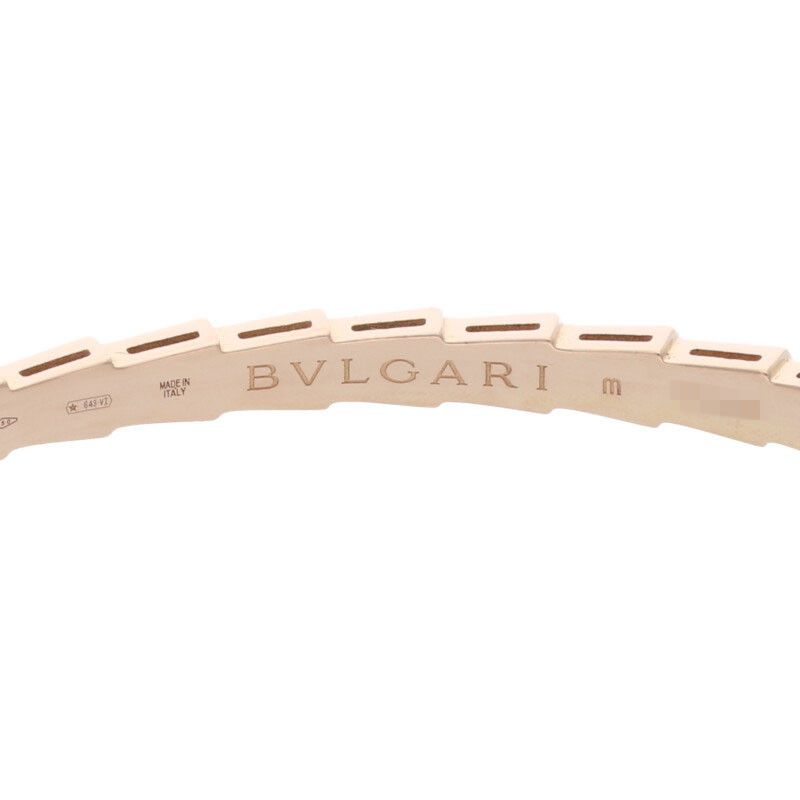 Bulgari Serpenti 18K Yellow Gold Diamond Bracelet Men's M