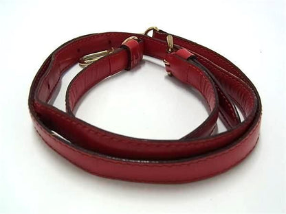 Louis Vuitton Leather Shoulder Strap For Bag Crossbody Shoulder Women Men Red