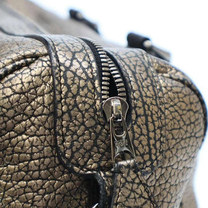 Loewe Paseo 30 Anagram Mini Boston Bag in Gold