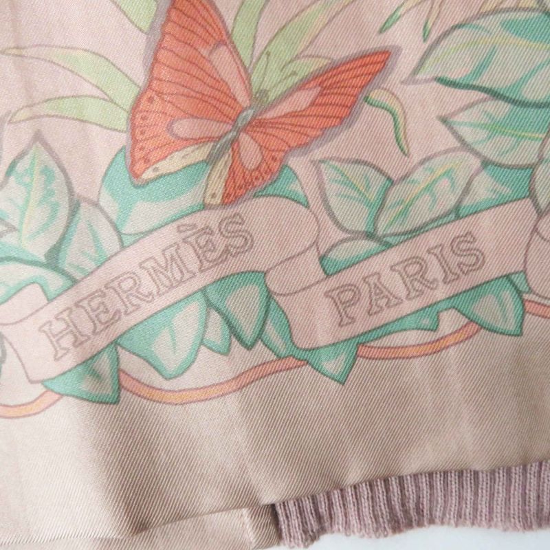 Hermes Jungle LOVE Jungle LOVE Silk Alpaca Poudre ROSE (pinkish) Sleeveless