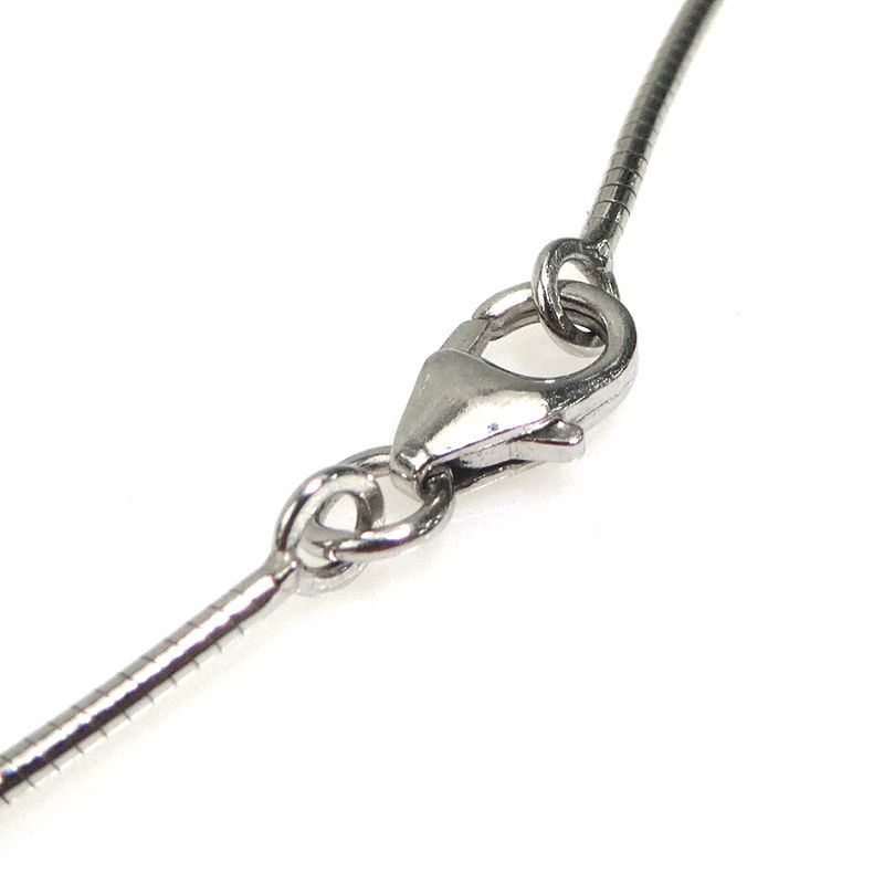 Hermes Necklace H Cube Caged Ash