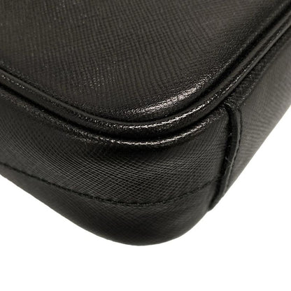 Prada Shoulder Bag - Bt0077 Black Leather