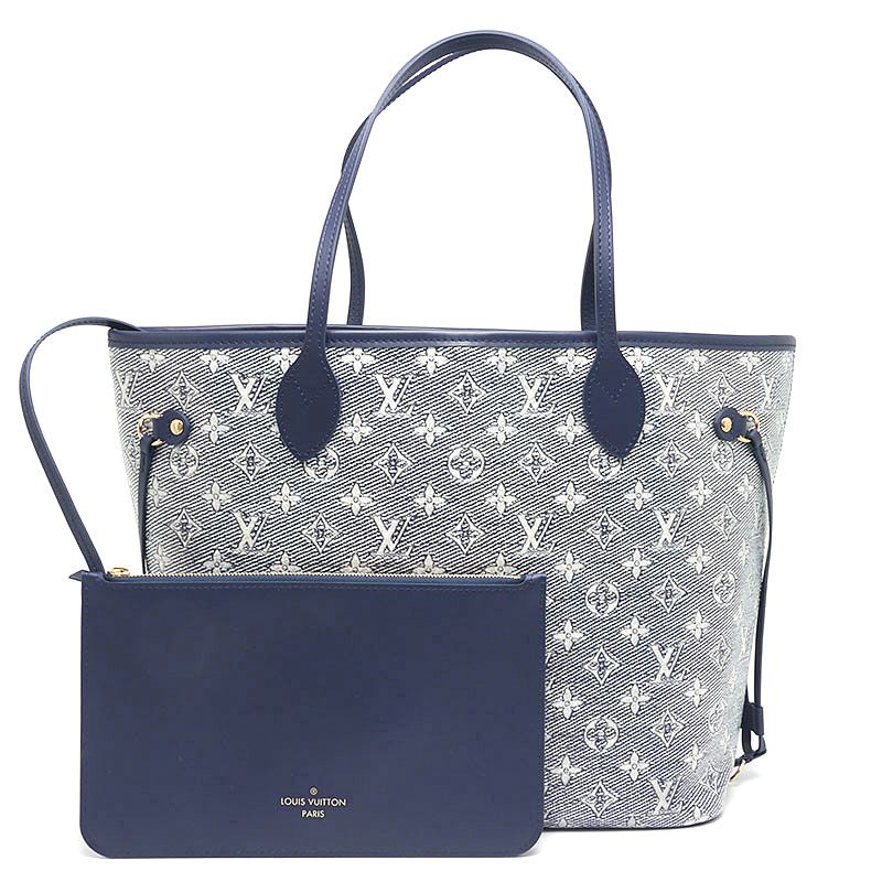 Louis Vuitton Laminated Jacquard Neverfull MM Tote M22921