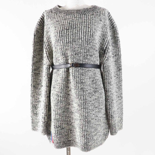 Louis Vuitton 23AW Wool Cotton Leather Belted Patched Long Sleeve Mixed