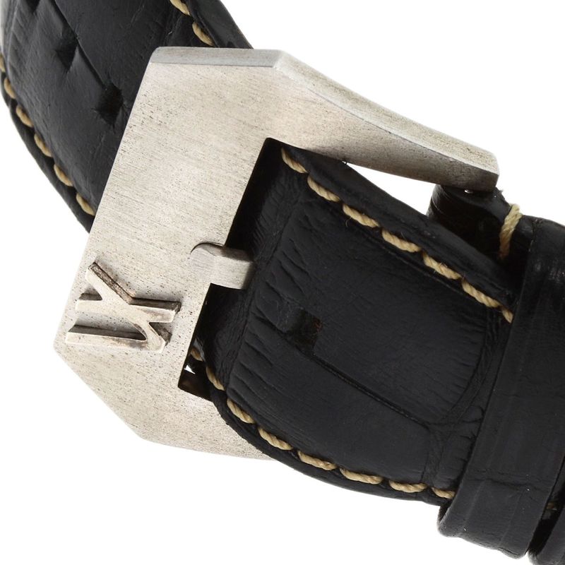 Bvlgari Bulgari Aa48sch Ashoma Watch SS Leather Men's