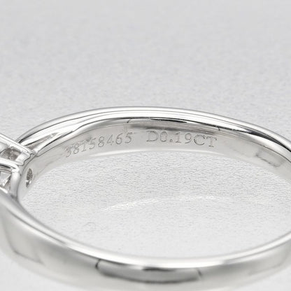 Tiffany & Co Harmony 0.19ct If/i/3ex Pt950platinum X Diamonds 7.5 Ladies' 3.27g