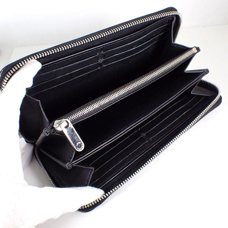 Louis Vuitton Mahina M61867 Zippy Wallet Noir Black Tn0119 Round Zip Long