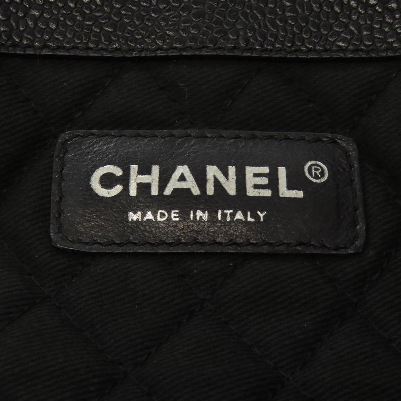 Chanel Coco Travel Silver Hardware Handbag PVC Ladies