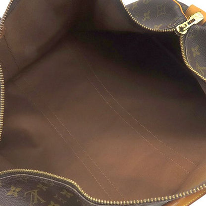 Louis Vuitton Boston Bag Keepall 50 Monogram Canvas Monogram Gold Hardware